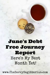 I have been on my debt free journey for six months now! June was month six and I KILLED it! I am so excited for the progress that has been made since I have started this journey! Check out my monthly report to find out how much I have paid off since day one! 