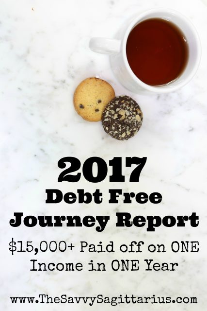 In 2017, I paid off over $15,000 in credit card payments, car payments, and student loans with just my income. I worked many hours and put about 50% of my income to my debts. Here is a summary of 2017 on my financial peace journey! 