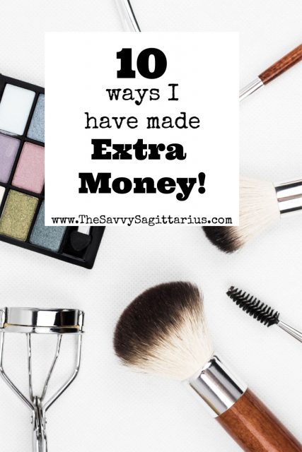 Making some extra money on the side is a great way to help hit your goals faster! While paying off debt, I did everything. Here is 10 ways I have made extra money. 