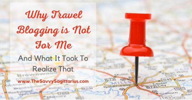 Do you ever watch travel bloggers on Instagram and think about how luxurious their life is? I used to, but now I know it isn't for me!