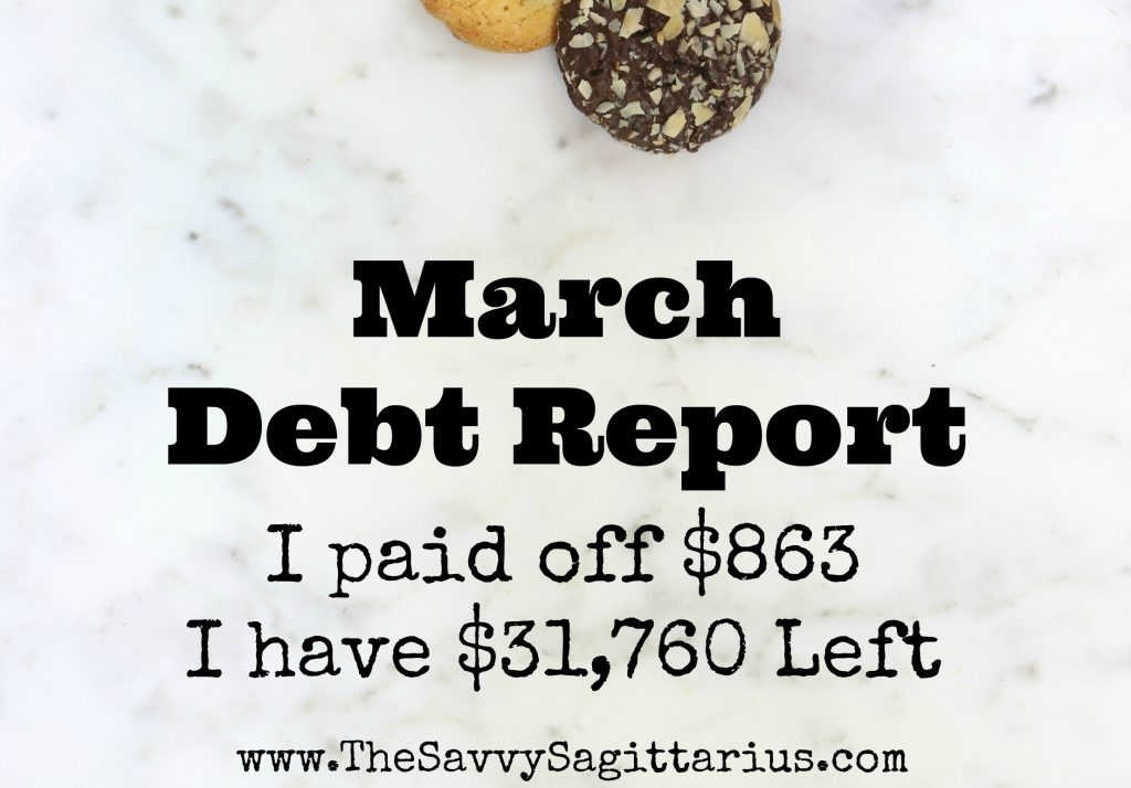 March Debt Progress Report