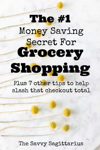Are you constantly going to the grocery store, dropping a ton of money, and wondering where it went! This is the grocery shopping secret that will save you tons of money on your budget!