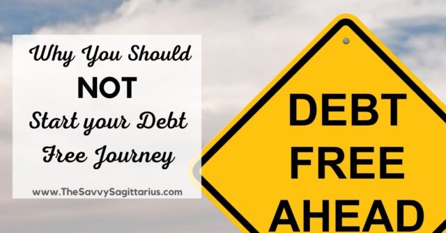 Deciding to be better with your money is no walk in the park. Here are the reasons not to start your own financial journey!