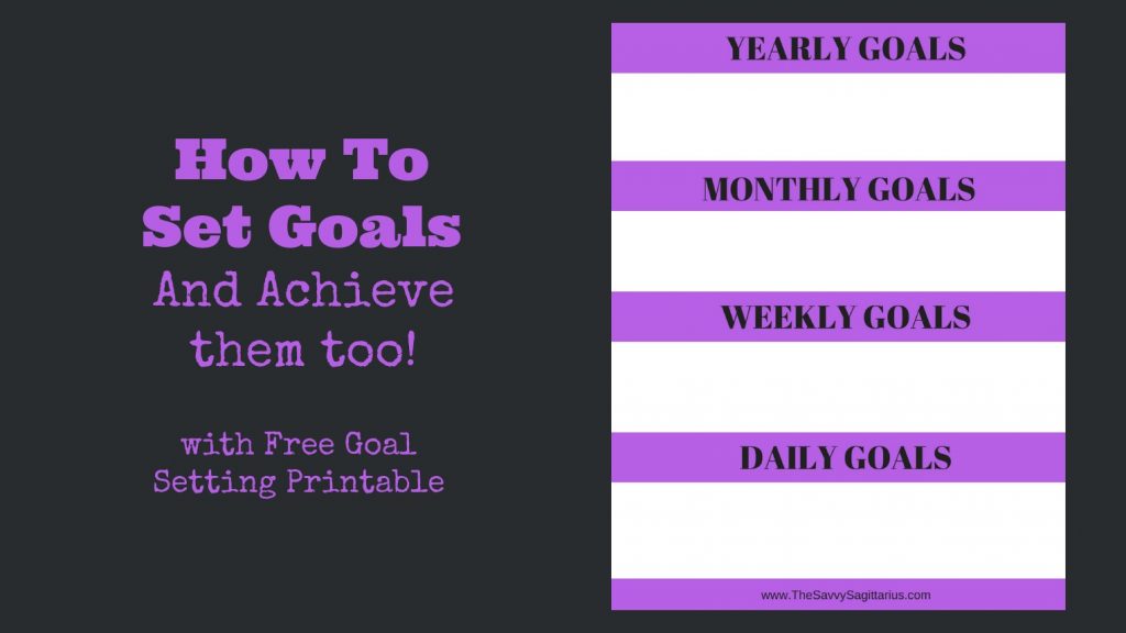 Have you ever set a goal and a few days into working on it, you completely forget about it. Here is my number one way of setting goals and achieving them too!!