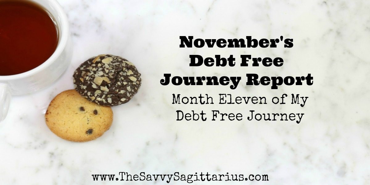 November Debt Free Journey Report