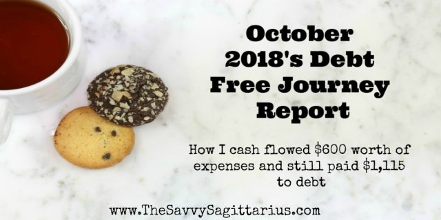 October held all kinds of surprises for me, but it was still overall a good month! Find out how I had $600 worth of unexpected expenses and still put over $1,115 towards my last student loan!