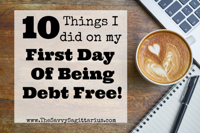 After working on paying off my debt for over 26 months, I am finally debt free! Check out how I spent my very first full day of being debt free! I bet it isn't what you would expect or maybe it is exactly what you expect?