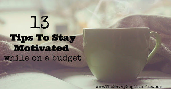 I have heard so many people say that they have created a budget, but after it's done, they don't know how to stay motivated to stick to it! Here are 13 tips to staying motivated on a budget!