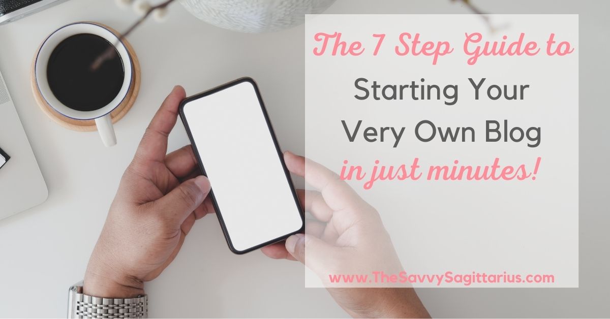 7 Easy Steps to Starting a Blog