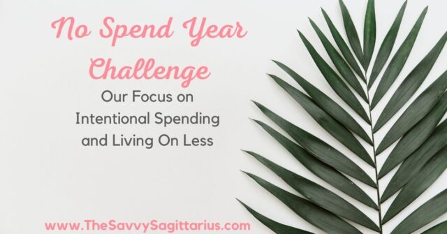 A No Spend Year is our year of focusing on very intentional spending with a set of rules! We will be focusing on buying less and saving more.