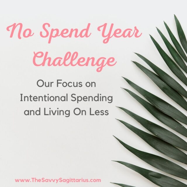 A No Spend Year is our year of focusing on very intentional spending with a set of rules! We will be focusing on buying less and saving more.