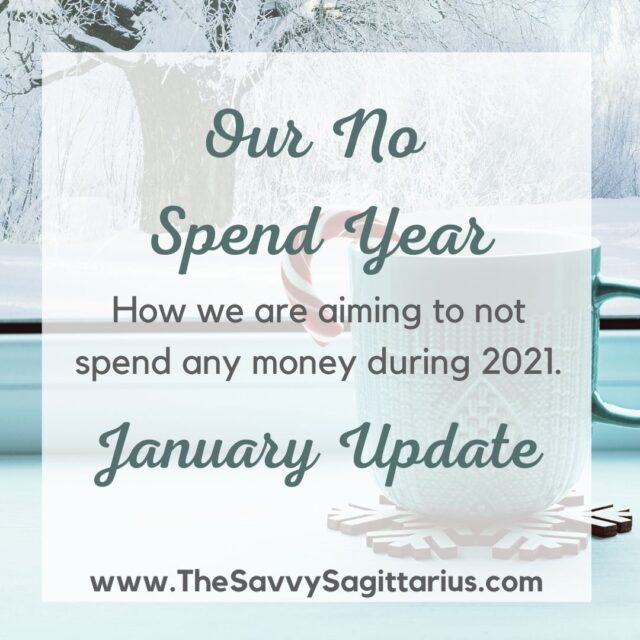 We survived our January No Spend. We only spent money 4 days besides bills, gasoline, and groceries. 11 more months to go!