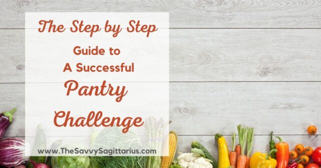 "I don't know what to make for dinner." You say as you stare into a pantry full of random ingredients. A pantry challenge is perfect for you.