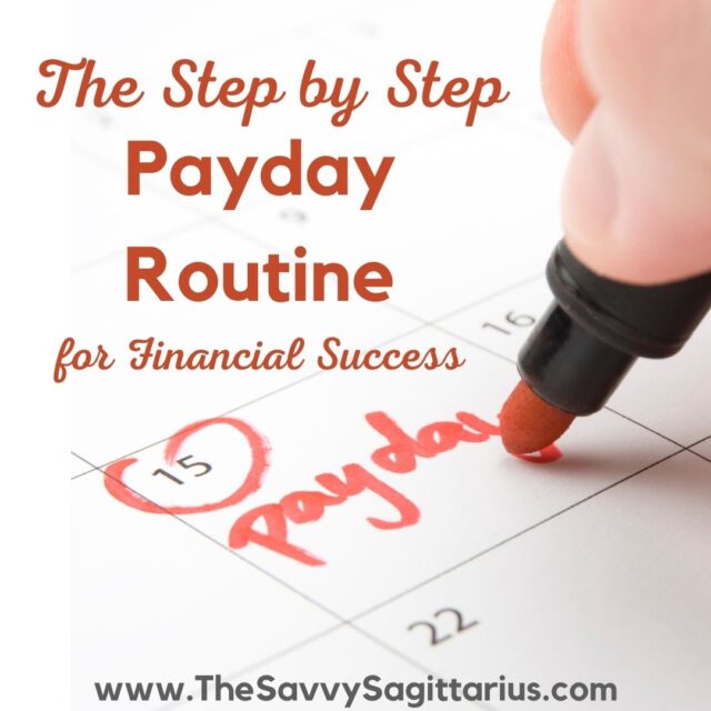 Checking in on your budget every payday is the best way to transform your fantasy budget into a realistic budget! What is your payday routine?