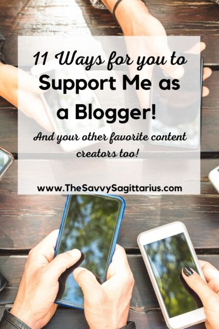 In a world where blogging isn't a clear cut "job", it can be difficult to understand how to support us. Here are 11 ways to support a blogger. Hint: not all of them cost money! 