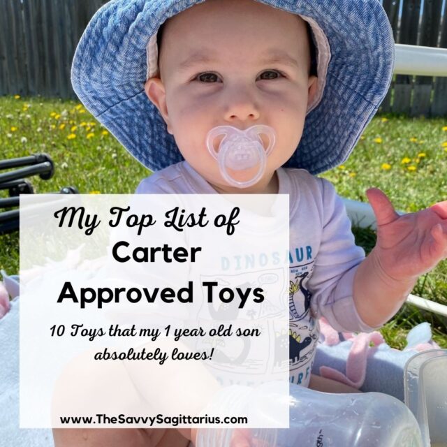Raising a baby can be expensive especially in a world of marketing tactics telling you that you need the latest and greatest toys.  But there are really a ton of options for great things for babies to play with that don't cost $100. These are my top favorite toys that my son loved under 1 year old. 